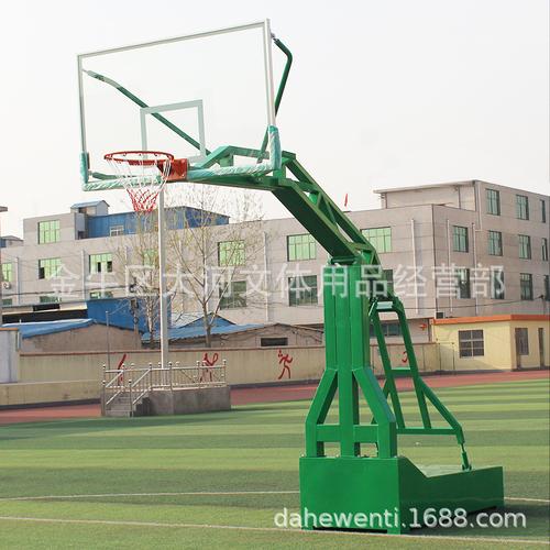 篮球架厂家 标准平箱式 户外仿液压篮球架 学校篮球架 可移动